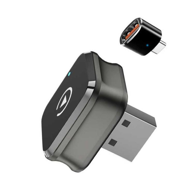 M4 2-in-1 Android Auto Carplay Box Wireless Car Adapter Intelligent Car Machine Interconnection Module, M4