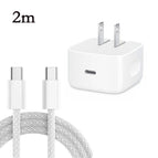 US Plug + 2m Type-C Cable