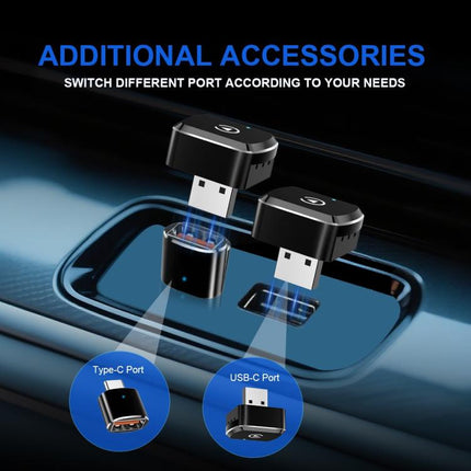 M39 CarPlay / Android Auto Vehicles 2 in 1 AI Box Wireless Car Adapter, M39