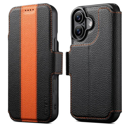 Suteni Q08 2-in-1 Multi-function Magnetic Wallet Big Litchi Vegan Leather Phone Case, For iPhone 18, For iPhone 18 Pro, For iPhone 18 Pro Max, For iPhone 17 Pro Max, For iPhone 17 Pro, For iPhone 17