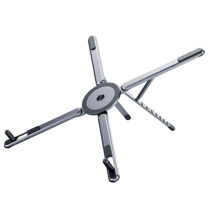 E05 Multi-Function Magnetic Aluminum Alloy Phone Holder Portable Desktop Stand for Tablet PC, E05