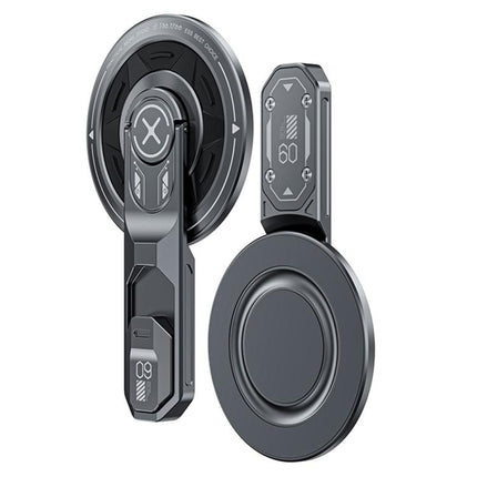 T9 Double Sided Adhesive Ring Grip 360 Degree Rotation Folding Magnetic Phone Holder