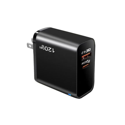 TE-PD65 GaN PD 65W + QC4.0 USB Fully Compatible Protocol Charger for MacBook ，US Plug