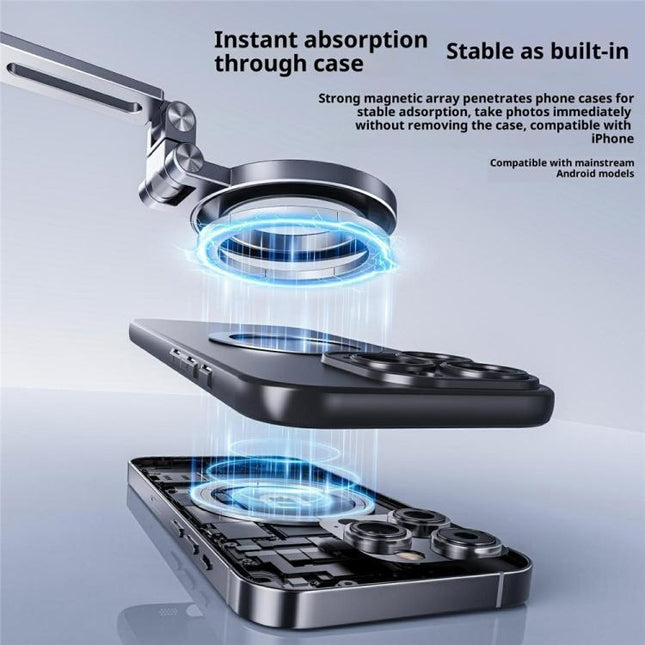 G03J First Person Shooting Perspective Neckband Stand Magnetic Phone Holder, G03J