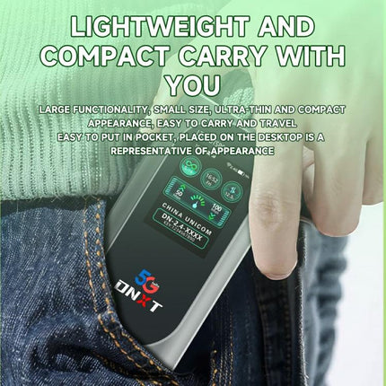 M2D-E 2.4G / 5.8G Dual Band 600Mbps WiFi 6 Portable 5G Router Eurasia Version