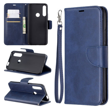 Retro Lambskin Texture Pure Color Horizontal Flip PU Leather Case for  Huawei P Smart  Z, with Holder & Card Slots & Wallet & Lanyard, For Huawei P Smart Z