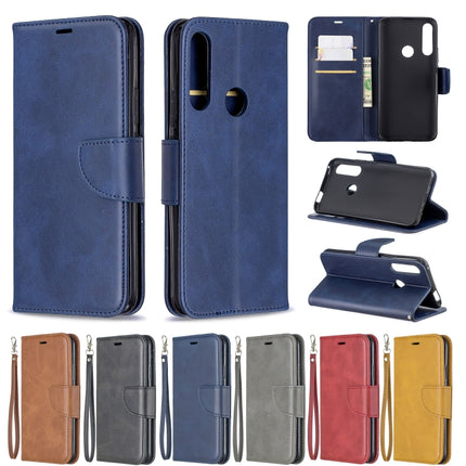 Retro Lambskin Texture Pure Color Horizontal Flip PU Leather Case for  Huawei P Smart  Z, with Holder & Card Slots & Wallet & Lanyard, For Huawei P Smart Z