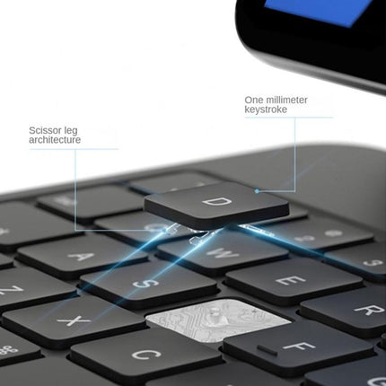 Touchpad Magic Keyboard Integrated Magnetic Protective Case, For iPad Air 11 2025 / 2024 / Pro 11