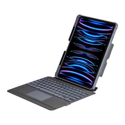 Split Bluetooth Backlit Keyboard Magnetic Four Corner Airbag Protective Case, For iPad Air 13 2025 / 2024 / Pro 12.9
