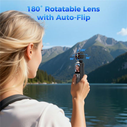 L19 1.69 inch Touch Screen and Wi-Fi Connectivity 4K Action Camera Anti-Shake VLOG Pocket Camera, L19