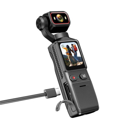 L19 1.69 inch Touch Screen and Wi-Fi Connectivity 4K Action Camera Anti-Shake VLOG Pocket Camera, L19