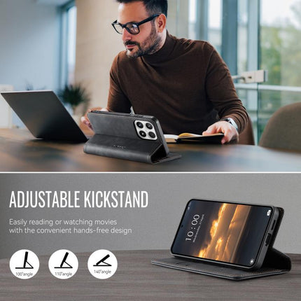 CaseMe 033 Calf Leather Lining Microfibre RFID Blocking Phone Case, For Xiaomi 17, For Redmi Note 15 Pro+ 5G Global 163.3mm, For Redmi Note 15 4G / 5G Global 164mm