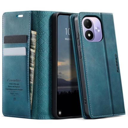CaseMe 033 Calf Leather Lining Microfibre RFID Blocking Phone Case, For Xiaomi 17T Pro 5G, For Xiaomi 17T 5G, For Xiaomi 17 Ultra, For Redmi Note 15 Pro 4G Global 163.2mm