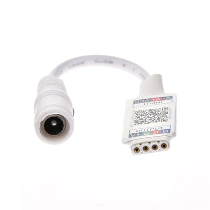 Mini RGB Bluetooth Controller Light Strip Controller For RGB LED Strip DC5V 12V 24V, Black, White