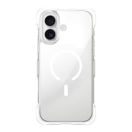 Vacuum-Sealed Transparent Airbag Magnetic Acrylic Phone Case, For iPhone 16 Pro Max, For iPhone 16 Pro, For iPhone 16, For iPhone 15 Pro Max, For iPhone 15 Pro, For iPhone 15