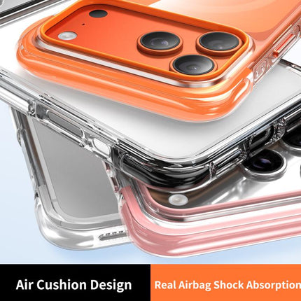 Vacuum-Sealed Transparent Airbag Magnetic Acrylic Phone Case, For iPhone 16 Pro Max, For iPhone 16 Pro, For iPhone 16, For iPhone 15 Pro Max, For iPhone 15 Pro, For iPhone 15