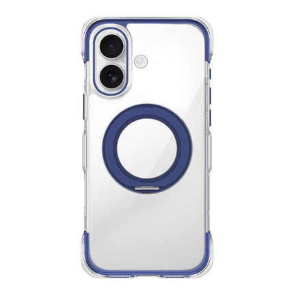 Vacuum-Sealed Transparent Airbag Magnetic Rotation Holder Acrylic Phone Case, For iPhone 17 Pro Max, For iPhone 17 Pro, For iPhone 17