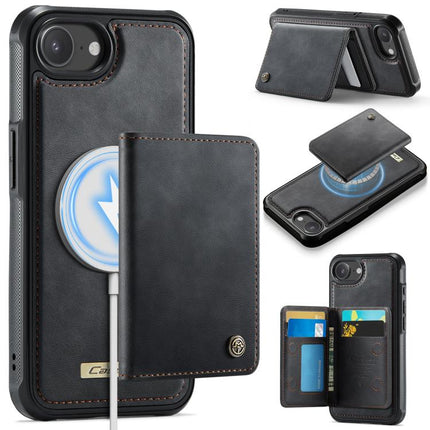 CaseMe Me80 Series Detachable Wallet Magnetic RFID Vegan Leather Phone Case, For iPhone 17e / 16e, For iPhone 17 Pro Max, For iPhone 17 Pro, For iPhone 17