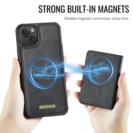 CaseMe Me80 Series Detachable Wallet Magnetic RFID Vegan Leather Phone Case, For iPhone 15, For iPhone 14, For iPhone 14 Pro, For iPhone 14 Pro Max