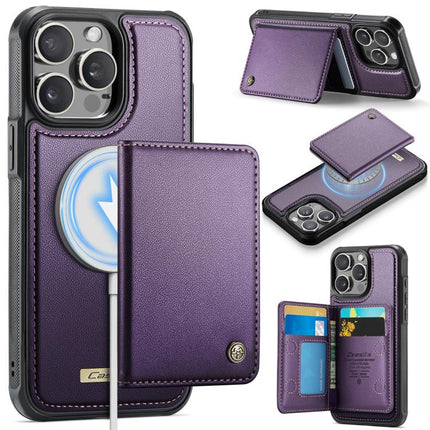 CaseMe Me80 Series Detachable Wallet Magnetic RFID Vegan Leather Phone Case, For iPhone 15, For iPhone 14, For iPhone 14 Pro, For iPhone 14 Pro Max