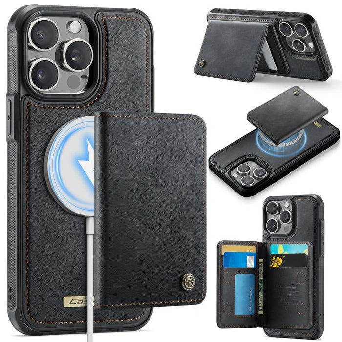 CaseMe Me80 Series Detachable Wallet Magnetic RFID Vegan Leather Phone Case, For iPhone 12 Pro Max, For iPhone 11 Pro Max, For iPhone 11, For iPhone 11 Pro