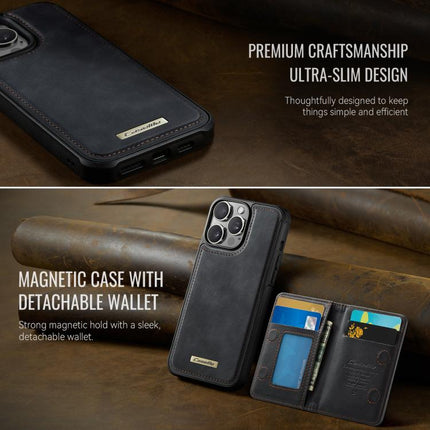 CaseMe Me80 Series Detachable Wallet Magnetic RFID Vegan Leather Phone Case, For iPhone 12 Pro Max, For iPhone 11 Pro Max, For iPhone 11, For iPhone 11 Pro