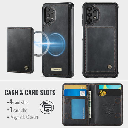 CaseMe Me80 Series Detachable Wallet Magnetic RFID Vegan Leather Phone Case, For Samsung Galaxy A13 / A04s, For Samsung Galaxy S20 FE, For Samsung Galaxy A53 5G, For Samsung Galaxy S22 Ultra 5G