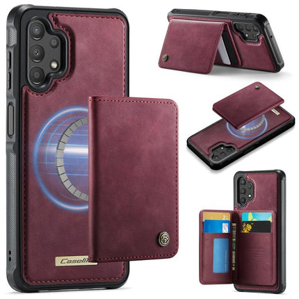 CaseMe Me80 Series Detachable Wallet Magnetic RFID Vegan Leather Phone Case, For Samsung Galaxy A13 / A04s, For Samsung Galaxy S20 FE, For Samsung Galaxy A53 5G, For Samsung Galaxy S22 Ultra 5G