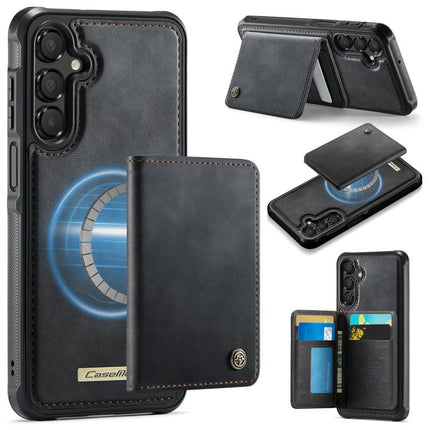 CaseMe Me80 Series Detachable Wallet Magnetic RFID Vegan Leather Phone Case, For Samsung Galaxy A14 / M44 5G, For Samsung Galaxy A55 5G / A35 5G, For Samsung Galaxy S24 Ultra 5G, For Samsung Galaxy A15