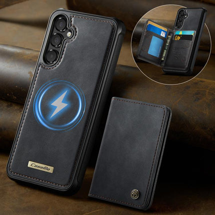 CaseMe Me80 Series Detachable Wallet Magnetic RFID Vegan Leather Phone Case, For Samsung Galaxy A17, For Samsung Galaxy S25 Edge 5G, For Samsung Galaxy A56 5G, For Samsung Galaxy A16