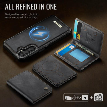 CaseMe Me80 Series Detachable Wallet Magnetic RFID Vegan Leather Phone Case, For Samsung Galaxy A17, For Samsung Galaxy S25 Edge 5G, For Samsung Galaxy A56 5G, For Samsung Galaxy A16