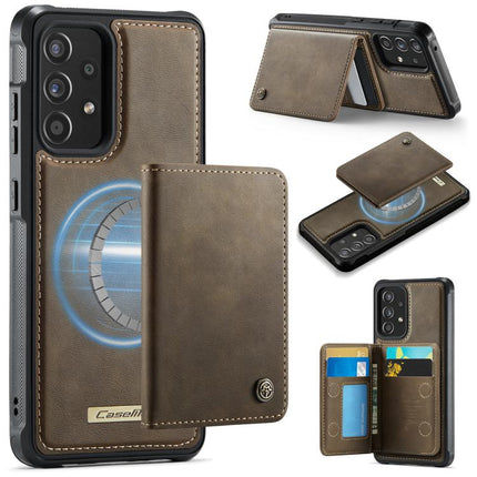 CaseMe Me80 Series Detachable Wallet Magnetic RFID Vegan Leather Phone Case, For Samsung Galaxy S22+ 5G, For Samsung Galaxy S22 5G, For Samsung Galaxy A52 / A52s 5G, For Samsung Galaxy S21 FE 5G