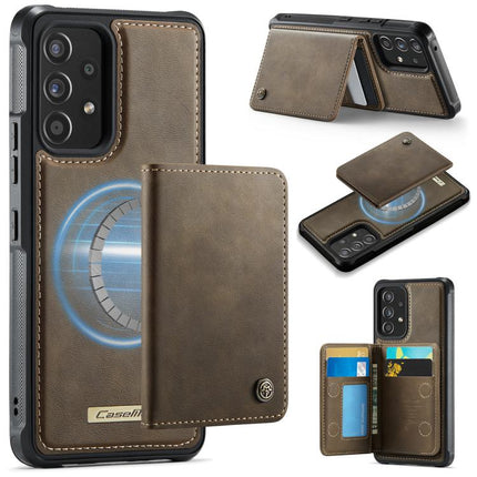 CaseMe Me80 Series Detachable Wallet Magnetic RFID Vegan Leather Phone Case, For Samsung Galaxy A13 / A04s, For Samsung Galaxy S20 FE, For Samsung Galaxy A53 5G, For Samsung Galaxy S22 Ultra 5G