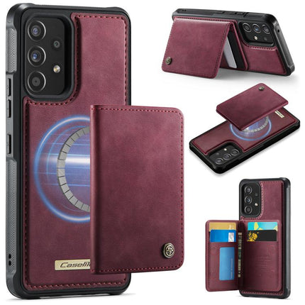 CaseMe Me80 Series Detachable Wallet Magnetic RFID Vegan Leather Phone Case, For Samsung Galaxy A13 / A04s, For Samsung Galaxy S20 FE, For Samsung Galaxy A53 5G, For Samsung Galaxy S22 Ultra 5G