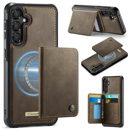 CaseMe Me80 Series Detachable Wallet Magnetic RFID Vegan Leather Phone Case, For Samsung Galaxy A14 / M44 5G, For Samsung Galaxy A55 5G / A35 5G, For Samsung Galaxy S24 Ultra 5G, For Samsung Galaxy A15