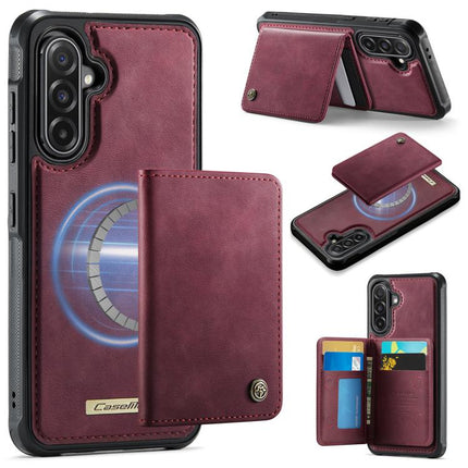 CaseMe Me80 Series Detachable Wallet Magnetic RFID Vegan Leather Phone Case, For Samsung Galaxy A17, For Samsung Galaxy S25 Edge 5G, For Samsung Galaxy A56 5G, For Samsung Galaxy A16