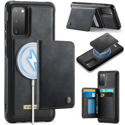 CaseMe Me80 Series Detachable Wallet Magnetic RFID Vegan Leather Phone Case, For Samsung Galaxy S20 5G, For Samsung Galaxy S20+ 5G