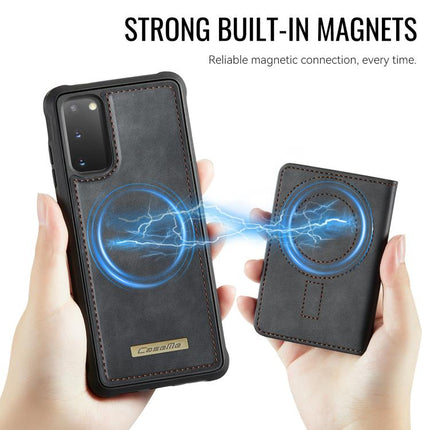 CaseMe Me80 Series Detachable Wallet Magnetic RFID Vegan Leather Phone Case, For Samsung Galaxy S20 5G, For Samsung Galaxy S20+ 5G