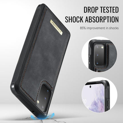 CaseMe Me80 Series Detachable Wallet Magnetic RFID Vegan Leather Phone Case, For Samsung Galaxy S20 5G, For Samsung Galaxy S20+ 5G