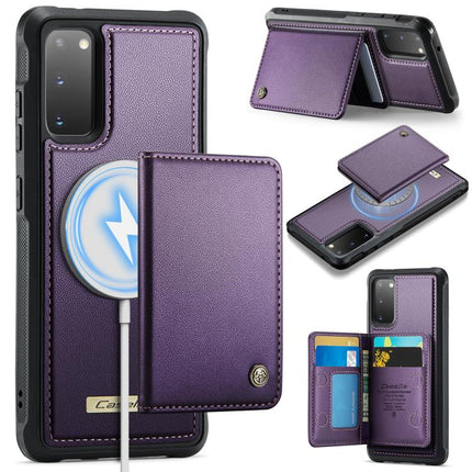 CaseMe Me80 Series Detachable Wallet Magnetic RFID Vegan Leather Phone Case, For Samsung Galaxy S20 5G, For Samsung Galaxy S20+ 5G