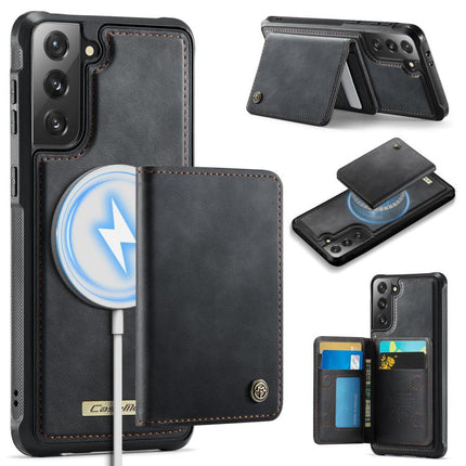 CaseMe Me80 Series Detachable Wallet Magnetic RFID Vegan Leather Phone Case, For Samsung Galaxy S21 5G, For Samsung Galaxy S21+ 5G, For Samsung Galaxy S21 Ultra 5G, For Samsung Galaxy S20 Ultra 5G