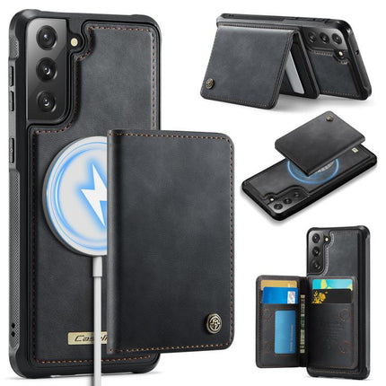 CaseMe Me80 Series Detachable Wallet Magnetic RFID Vegan Leather Phone Case, For Samsung Galaxy S22+ 5G, For Samsung Galaxy S22 5G, For Samsung Galaxy A52 / A52s 5G, For Samsung Galaxy S21 FE 5G