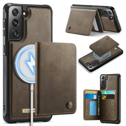 CaseMe Me80 Series Detachable Wallet Magnetic RFID Vegan Leather Phone Case, For Samsung Galaxy S22+ 5G, For Samsung Galaxy S22 5G, For Samsung Galaxy A52 / A52s 5G, For Samsung Galaxy S21 FE 5G