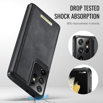 CaseMe Me80 Series Detachable Wallet Magnetic RFID Vegan Leather Phone Case, For Samsung Galaxy S21 Ultra 5G, For Samsung Galaxy S20 Ultra 5G, For Samsung Galaxy S20 5G, For Samsung Galaxy S20+ 5G