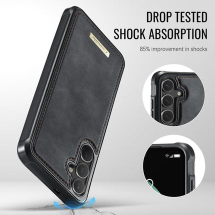 CaseMe Me80 Series Detachable Wallet Magnetic RFID Vegan Leather Phone Case, For Samsung Galaxy S25 / S24 5G, For Samsung Galaxy S25+ / S24+ 5G, For Samsung Galaxy S25 Ultra 5G, For Samsung Galaxy S24 FE 5G