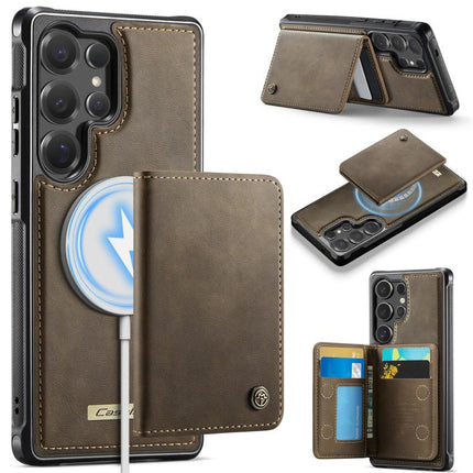 CaseMe Me80 Series Detachable Wallet Magnetic RFID Vegan Leather Phone Case, For Samsung Galaxy S25 / S24 5G, For Samsung Galaxy S25+ / S24+ 5G, For Samsung Galaxy S25 Ultra 5G, For Samsung Galaxy S24 FE 5G