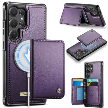 CaseMe Me80 Series Detachable Wallet Magnetic RFID Vegan Leather Phone Case, For Samsung Galaxy S25 / S24 5G, For Samsung Galaxy S25+ / S24+ 5G, For Samsung Galaxy S25 Ultra 5G, For Samsung Galaxy S24 FE 5G