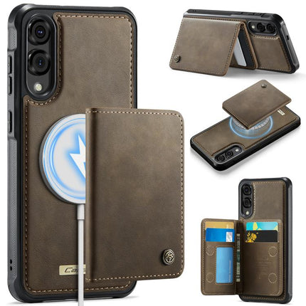 CaseMe Me80 Series Detachable Wallet Magnetic RFID Vegan Leather Phone Case, For Samsung Galaxy A17, For Samsung Galaxy S25 Edge 5G, For Samsung Galaxy A56 5G, For Samsung Galaxy A16