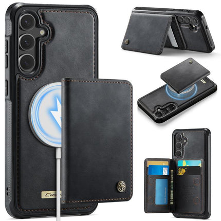 CaseMe Me80 Series Detachable Wallet Magnetic RFID Vegan Leather Phone Case, For Samsung Galaxy S26+ 5G, For Samsung Galaxy S26 Ultra 5G, For Samsung Galaxy S26 5G, For Samsung Galaxy S25 FE 5G