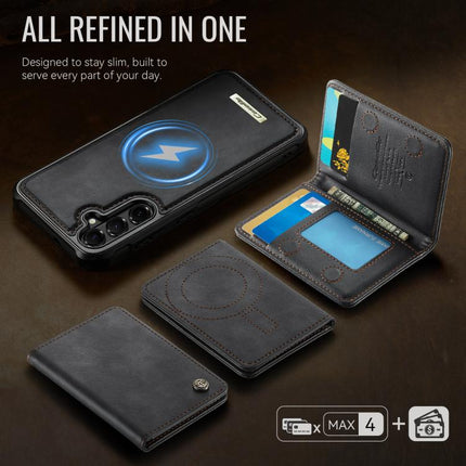 CaseMe Me80 Series Detachable Wallet Magnetic RFID Vegan Leather Phone Case, For Samsung Galaxy S26+ 5G, For Samsung Galaxy S26 Ultra 5G, For Samsung Galaxy S26 5G, For Samsung Galaxy S25 FE 5G